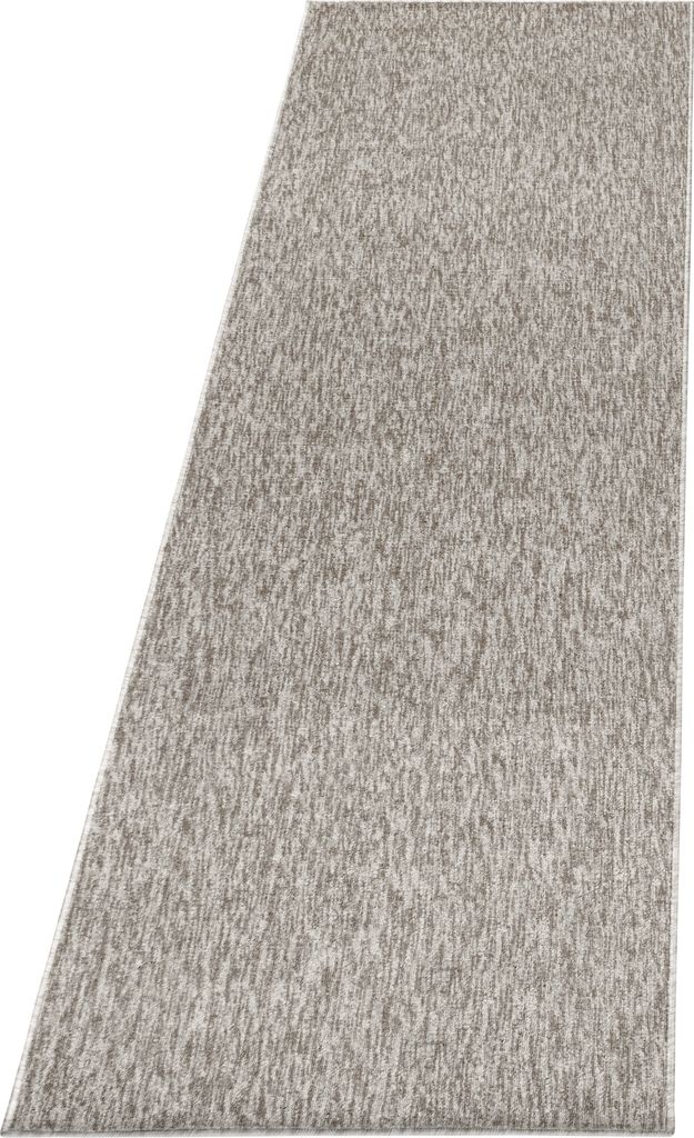 Teppich Kurzflor Unifarben Elegant Waschbar Strapazierfähig | Läufer Beige 80x250 cm Esszimmer Saugroboter geeignet Gekettelt | AMMER – Kadima ...
