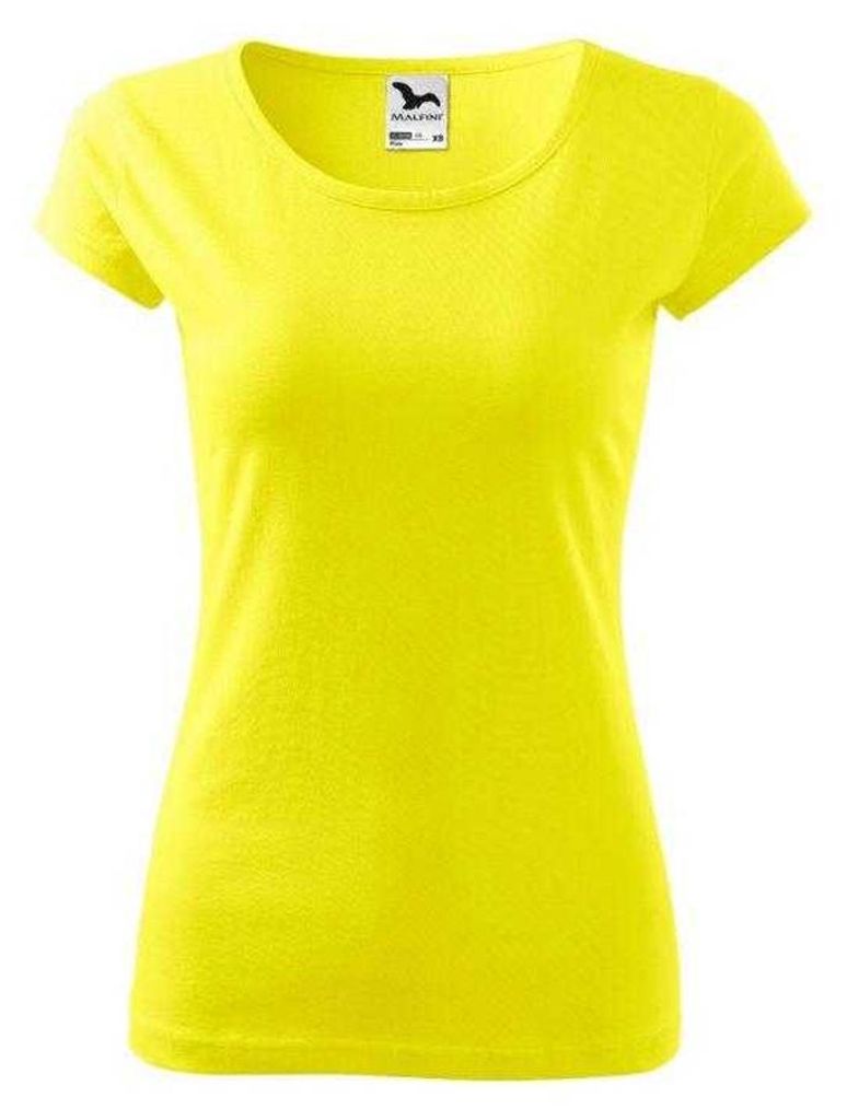 Malfini - "Pure" T-Shirt für Damen PP10801 (S) (Zitrone)