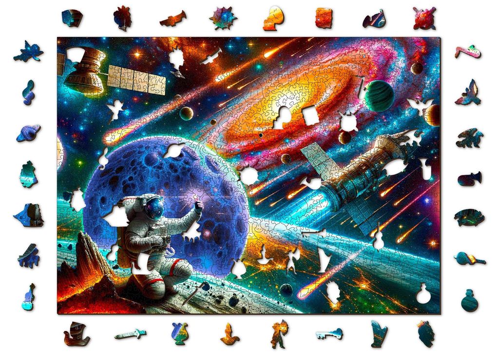 WOODEN CITY Holzpuzzle Discovery universe 1010 dlks