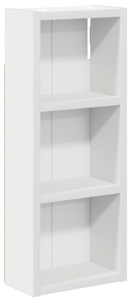 vidaXL Badezimmer-Wandschrank Weiß 20 x 10 x 50 cm Produktbild 