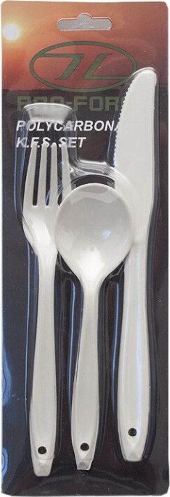 HIGHLANDER Polycarbonate KFS  Příborový set Obrázek produktu 