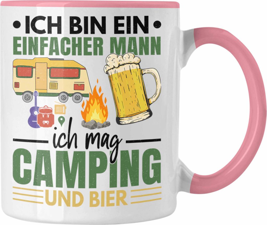 Trendation - Ich Bin Ein Einfacher Mann Wohnmobil Tasse Produktbild 