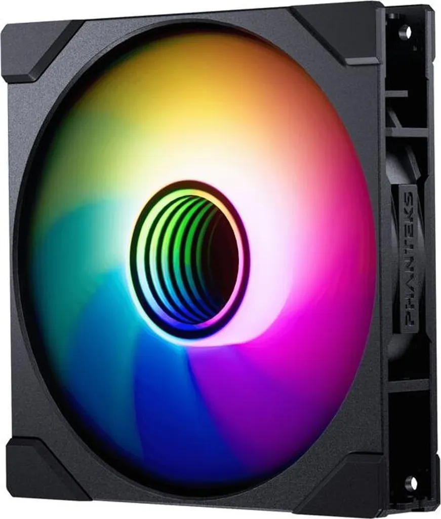 PHANTEKS M25R Gen2 PWM D-RGB fan - lama inversa, nero