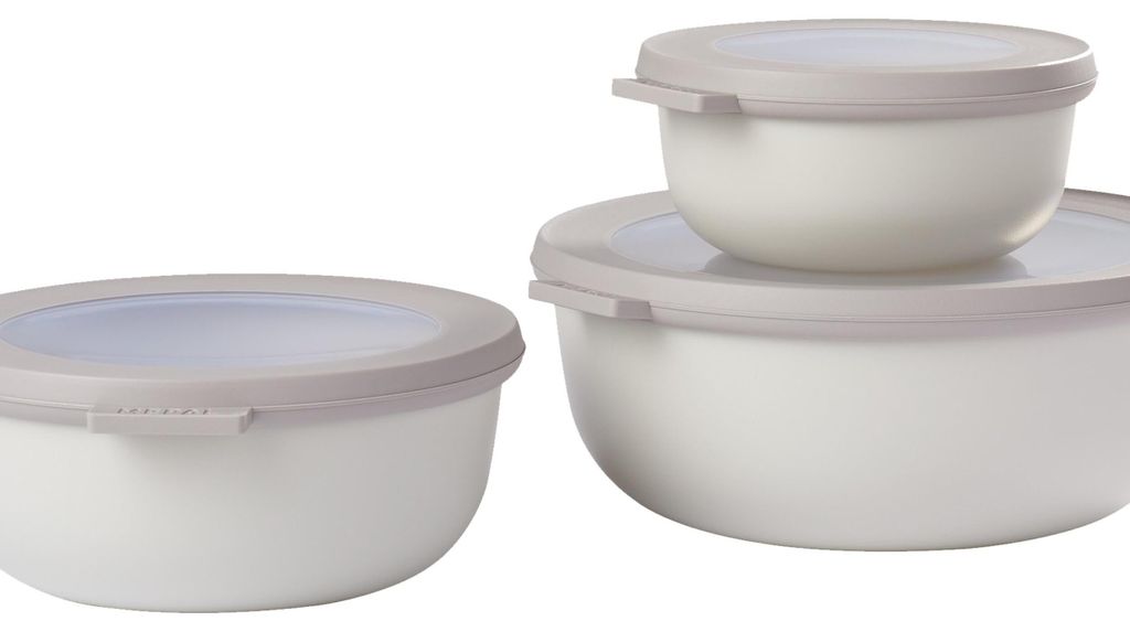 Mepal set cirqula rotondo 3 pezzi (350+750+1250) - bianco Immagine del prodotto 