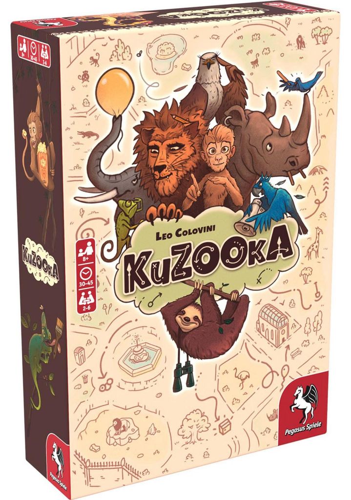 Pegasus KuZOOka, Brettspiel, Rollenspiele, 8 Jahr(e), 30 Produktbild 