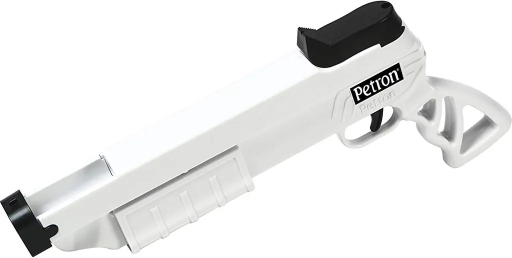 Petron STEALTH Sport Pistolet à Pompe avec 12 Flèches de Tir Blanc