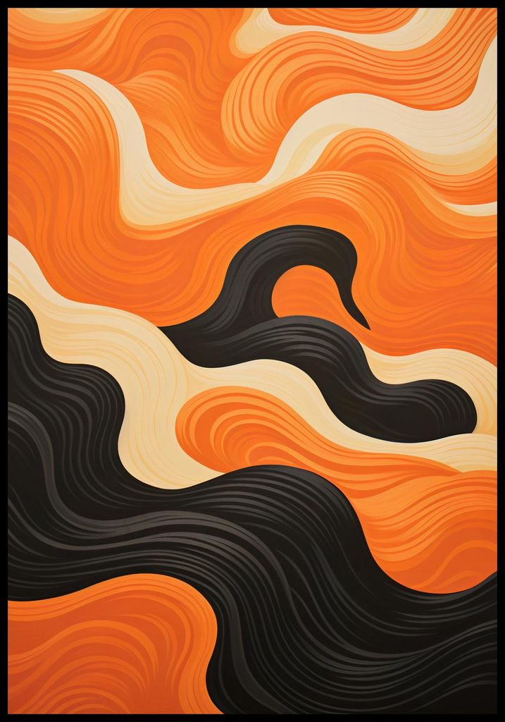 Plakat 68x98cm Tag trifft Nacht