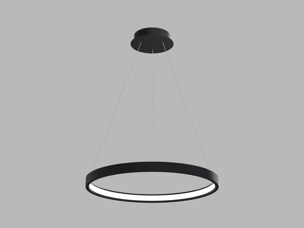Éclairage LED pour Salle à Manger Lustre CIRO P-Z Noir Gradable DALI