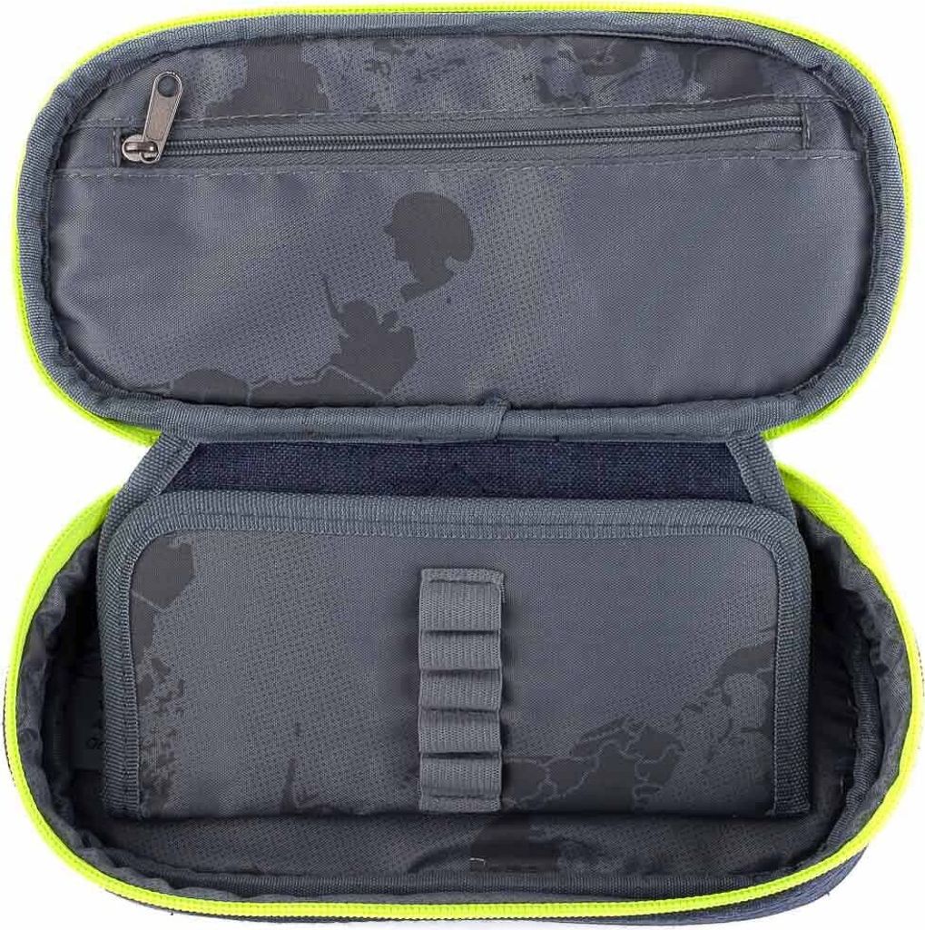 Franky 621-2 Effekt Pencilcase Schlampermäppchen dark Produktbild 