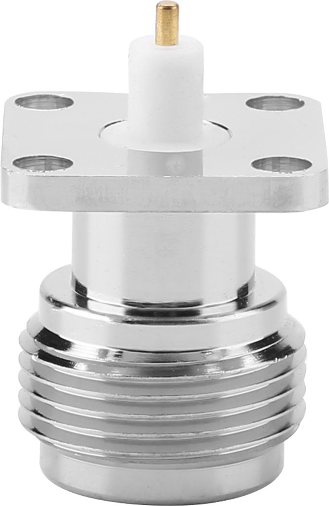 2Stück N-KFD-5N Buchse RF Koaxial Stecker mit Flansch 17.5*17.5