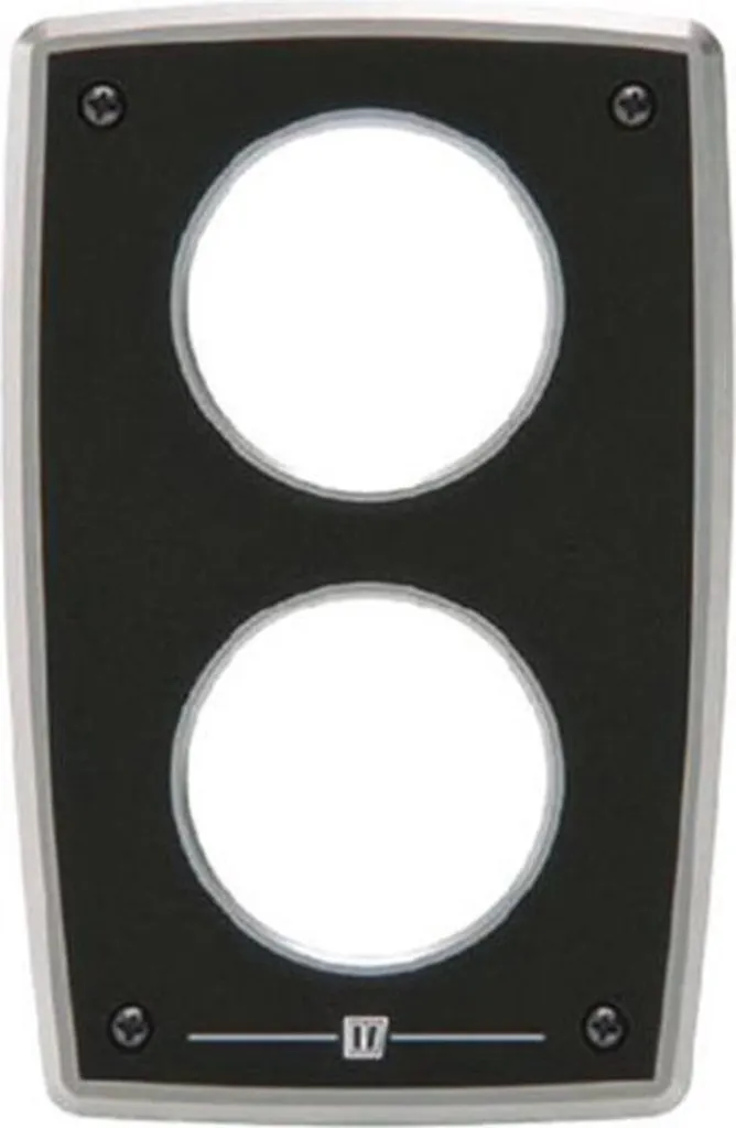 Panneau d'instrumentation marine Vetus MPA1 support deux écrans