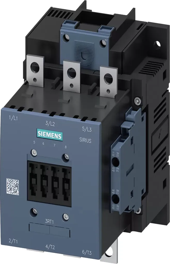 Contacteur Siemens 3RT10546AP36 pour Pilotage Moteur 55kW 115A 400V