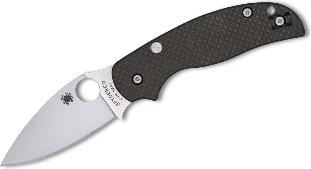 Couteau de poche Spyderco Sage 6 en fibre de carbone et acier S90V