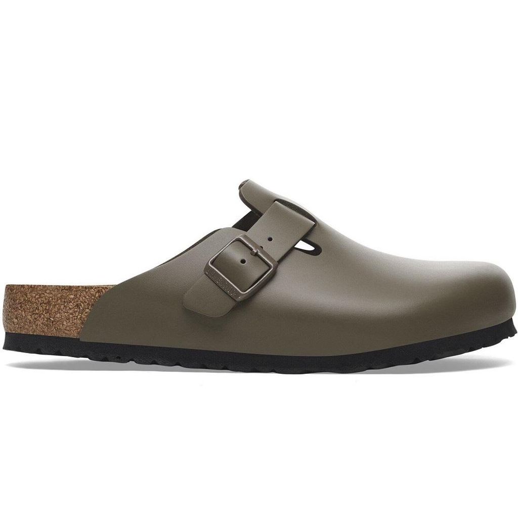 Birkenstock Boston Uni Sandalen Pantolette Leder Normale Produktbild 