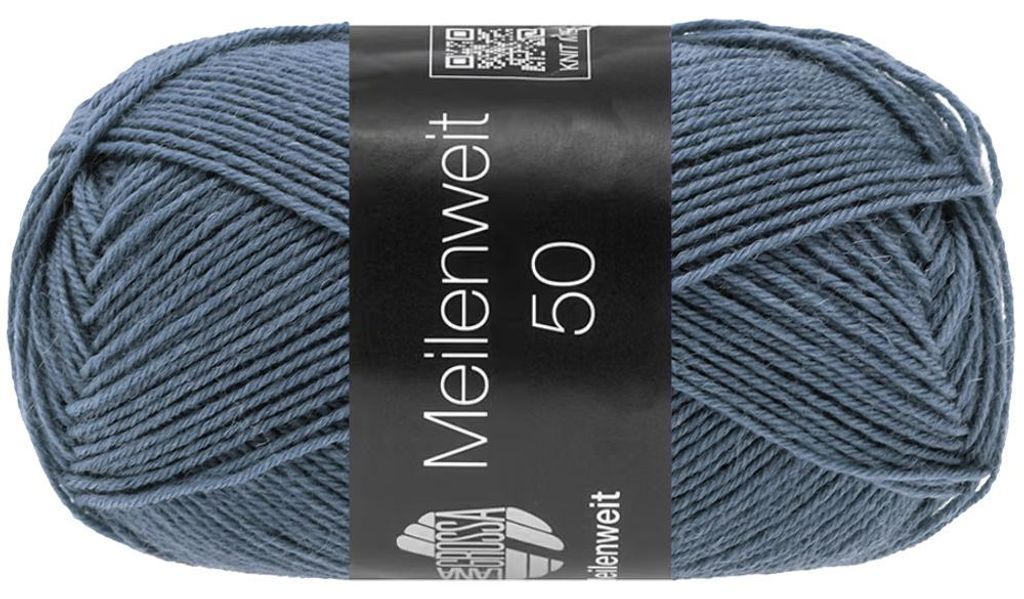 Lana Grossa MEILENWEIT 50 g UNI 4-fach Sockenwolle mit 80 % Produktbild 