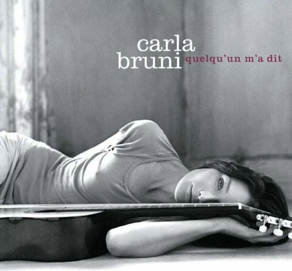 Carla Bruni Quelqu'un m'a dit LP vinyle musique d'ambiance salon