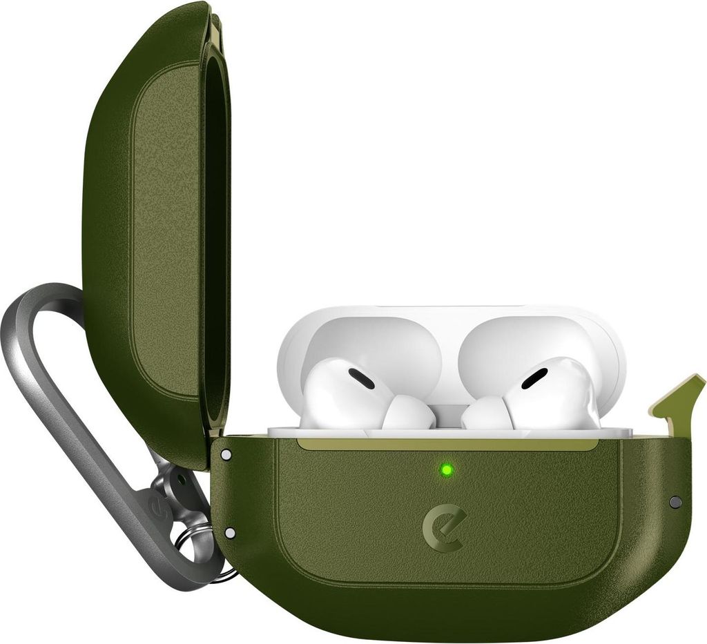 KeyBudz Element Hülle AirPods Pro (2nd gen) – Hydro Lock-Versiegelung – IP68 Wasser- und Staubbeständigkeit – Kompatibel mit kabellosem Laden