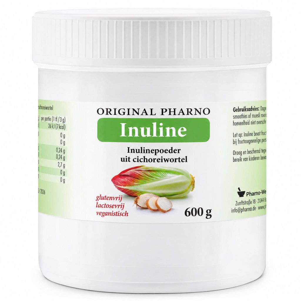 Original Pharno Inuline 600 g – puur inulinepoeder uit Productafbeelding 