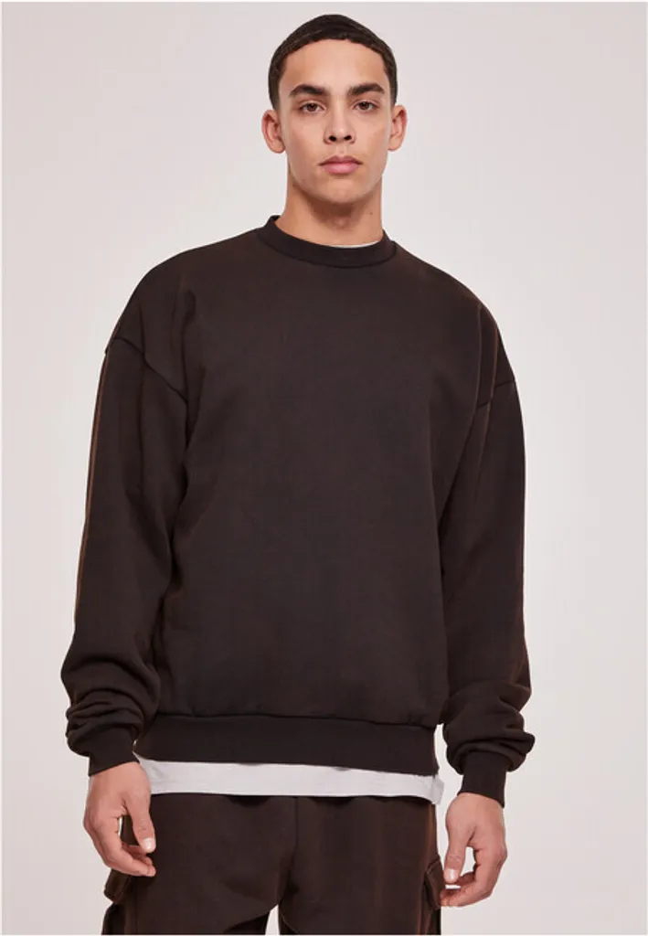 Sweat Streetwear Noir Délavé Urban Classics - Idéal Look Large 3XL Noir