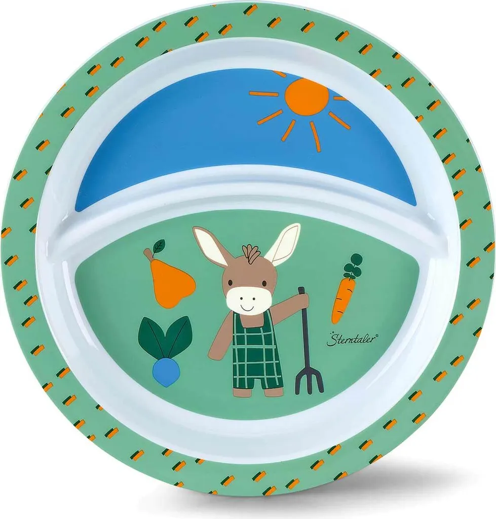 Plateau de service pour bébé avec motif Emmilius l'âne Sterntaler