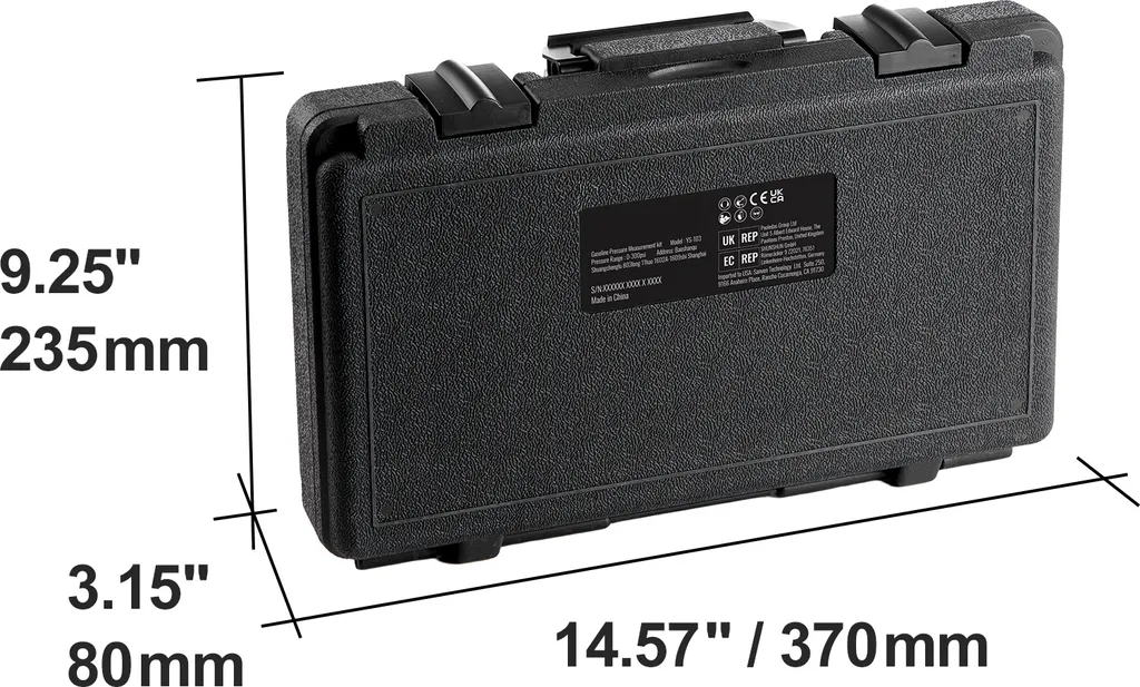 Kit testeur de compression de cylindre pour révision mécanique auto - 8