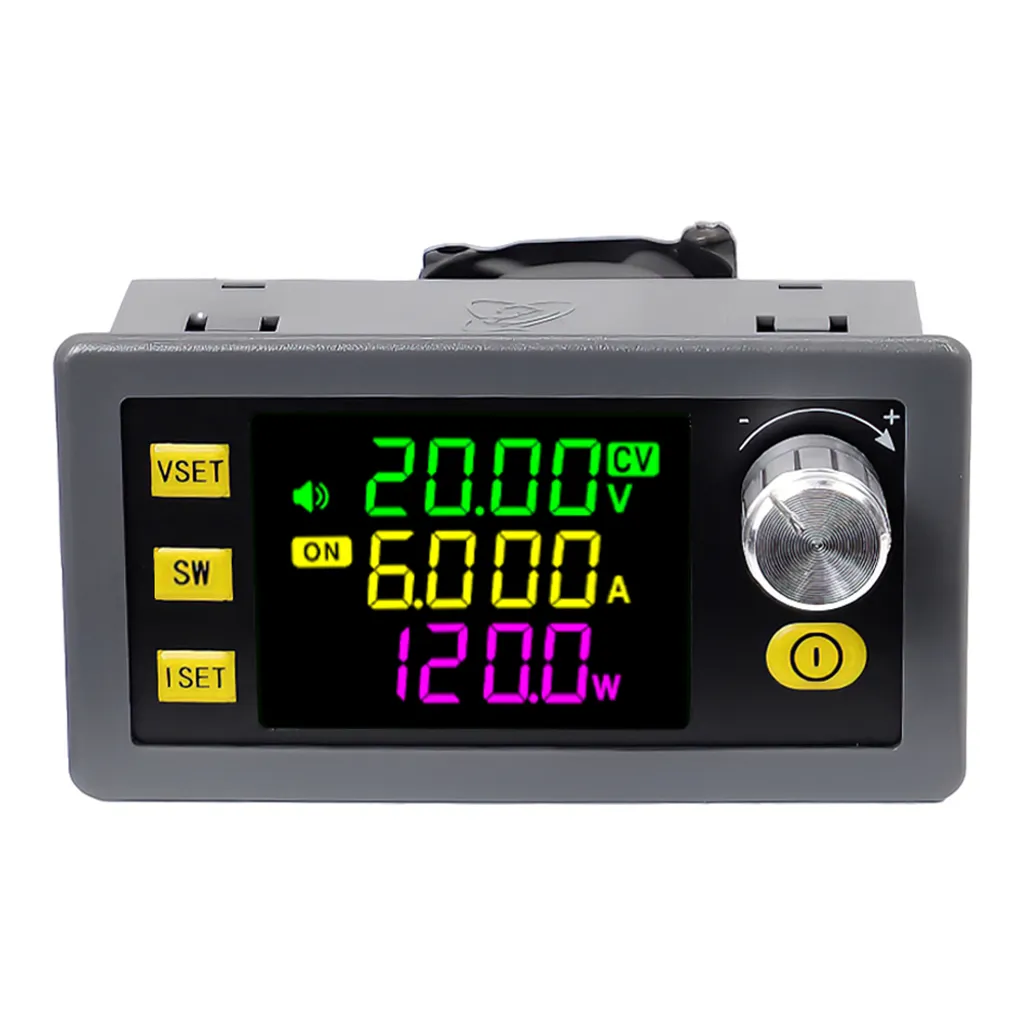 Modulo Step-Down Digitale LCD VA - Alimentatore DC Solare Seriale - 1