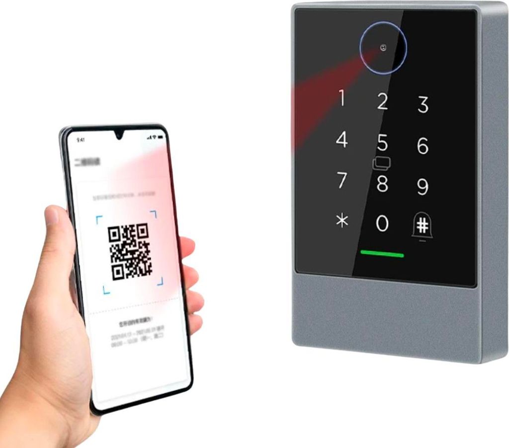 System dostępu BOT z klawiaturą i czytnikiem kodów QR K3QR Zdjęcie produktu 