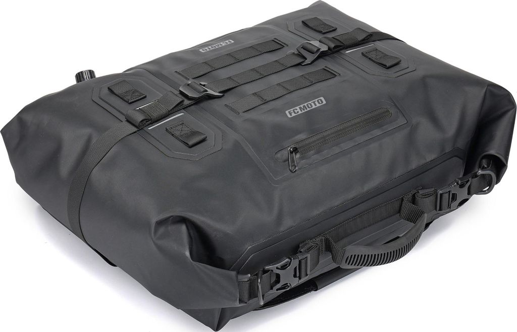 FC-Moto Ever-ST Roll-Top 32-40 L Hecktasche, carbon schwarz Produktbild 