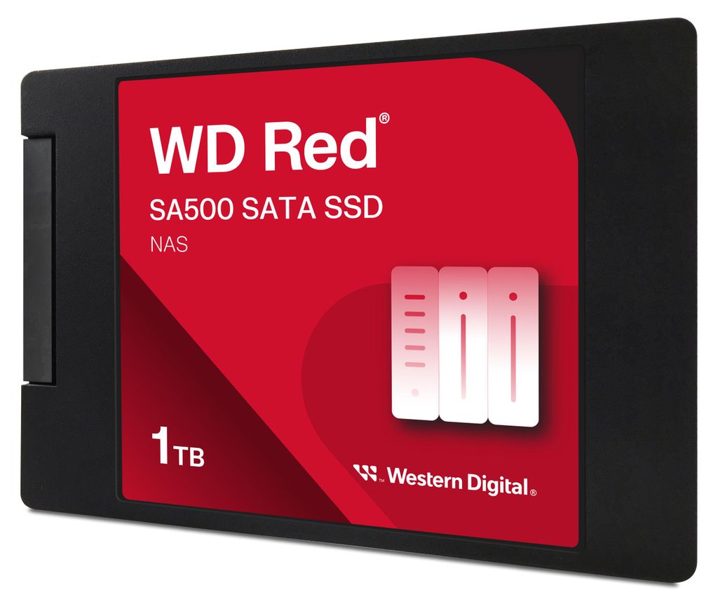 Western Digital Red WD SA500, 1 TB, 2.5", 530 MB/s, 6 Obrázok produktu 