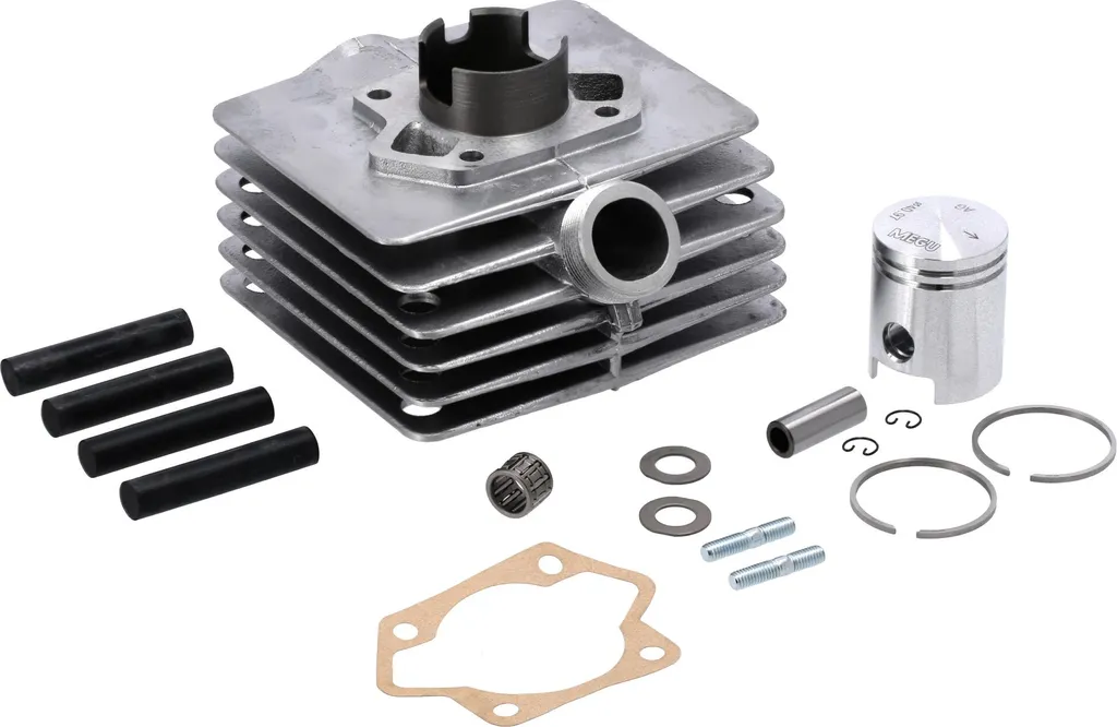 Amélioration moteur S61 avec cylindre 60ccm et piston Ø41mm de rechange