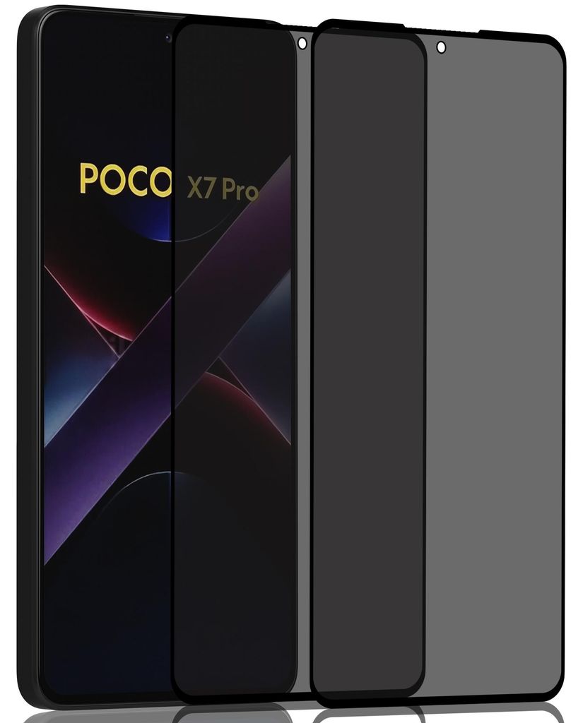 2-pak Xiaomi Poco X7 Pro Szkło ochronne na ekran Privacy - Zdjęcie produktu 