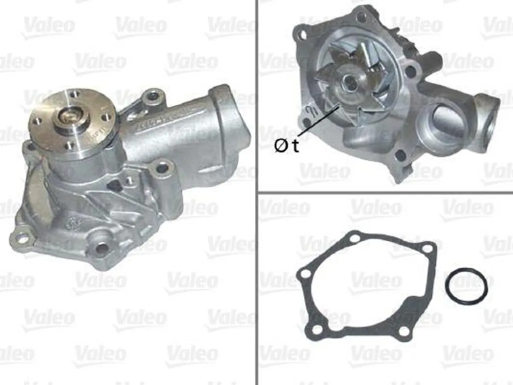 Évitez la surchauffe Mitsubishi : Pompe à eau Valeo 506934 OE 1300A065