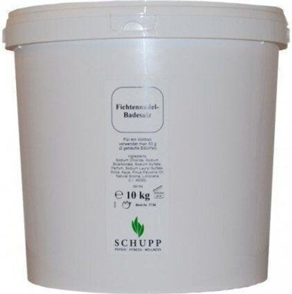 Fichtennadelen badzout, 1 kg, voor het bad Productafbeelding 
