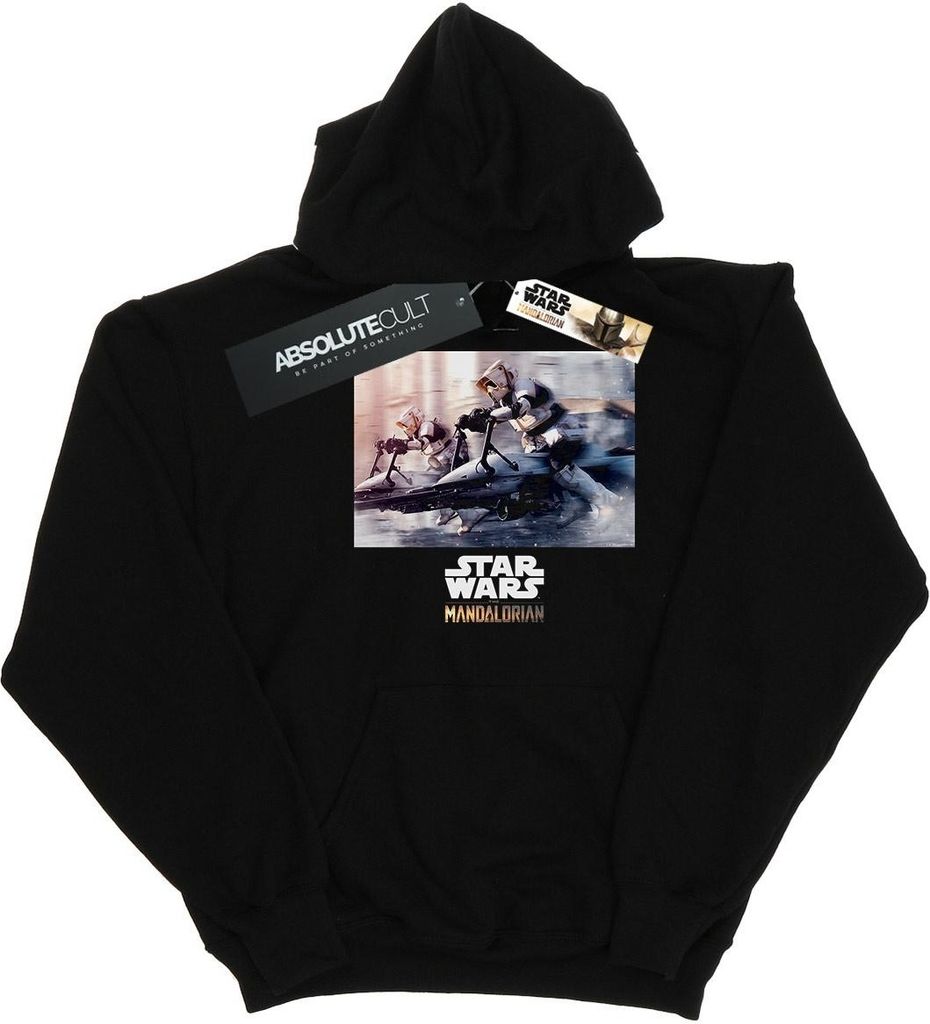 Star Wars - "The Mandalorian" Kapuzenpullover für Herren BI18611 (4XL) (Schwarz)