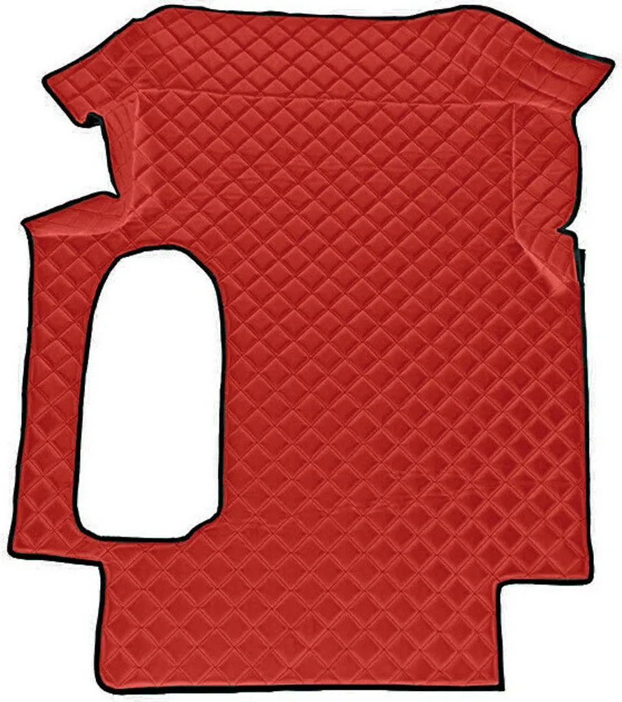 Jeu de tapis cabine Man TGA Skeentex Rouge - Qualité Lampa sur mesure