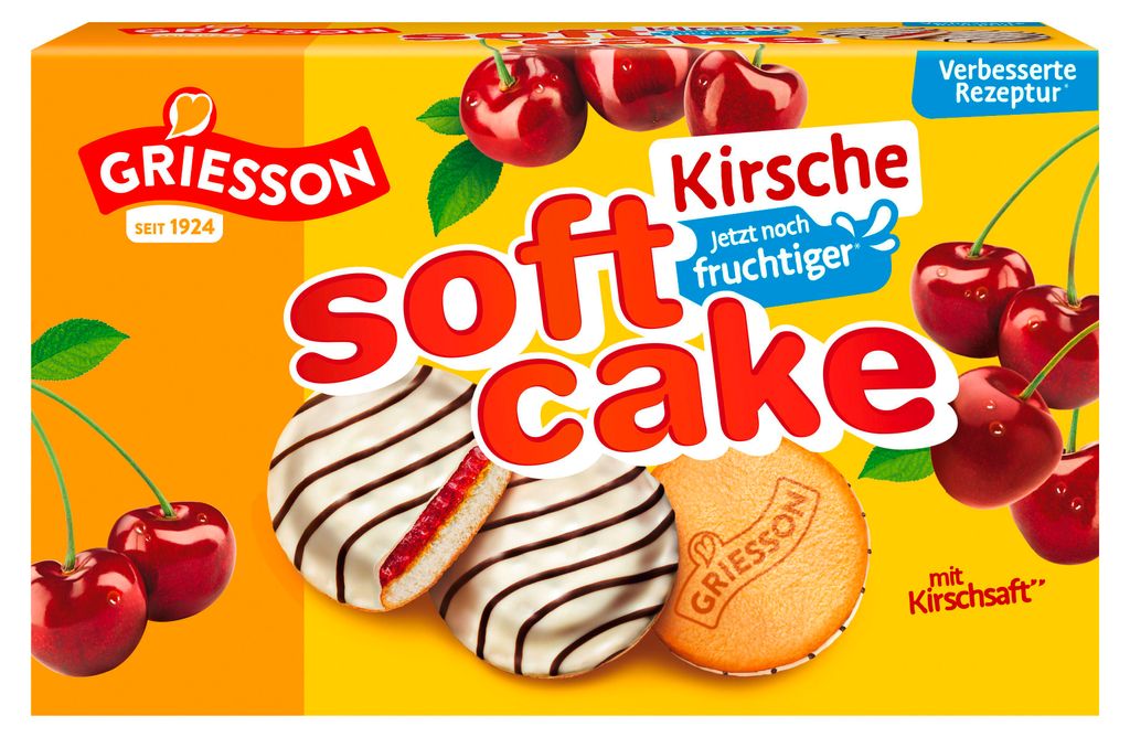 Griesson Soft Cake Kirsche 300g Produktbild 