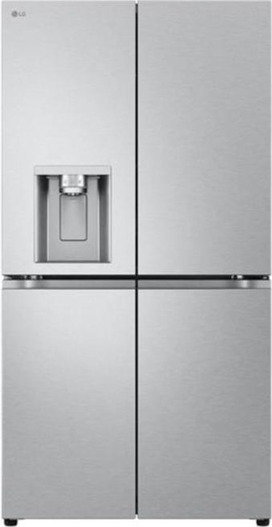 91 cm breiter, belüfteter kühlschrank im amerikanischen stil mit 637 litern nutzinhalt, silberfarben Lg GML960MBBE