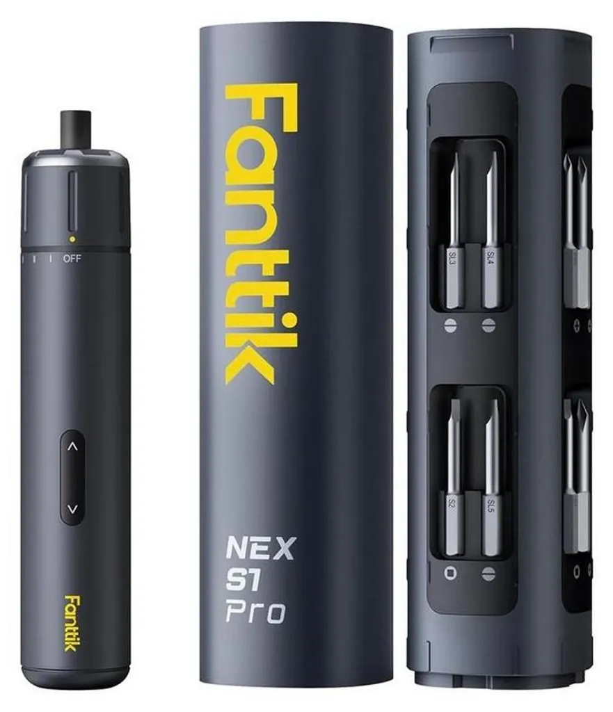 Kit Visseuse Électrique de Précision Fanttik S1 Pro à Couple Réglable
