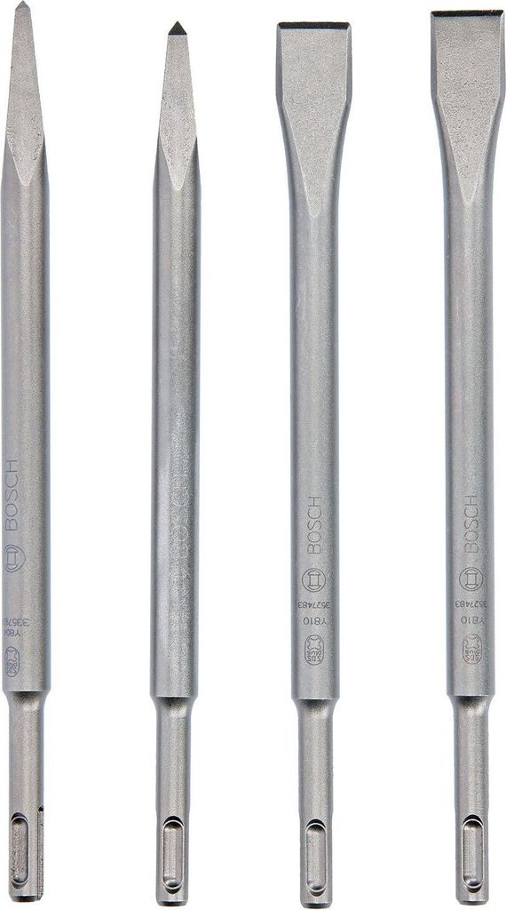 BOSCH 2607017516 BOSCH PRO SDS-plus-4C beitelsset, 4-delig Productafbeelding 
