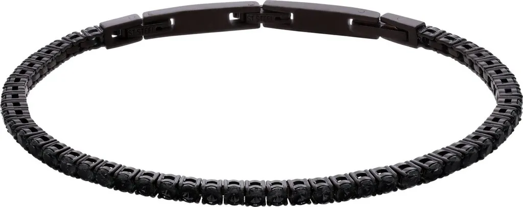 Bracelet Guess Homme Noir Acier Inox Anti-Ternes JUMB03237JWBKBKT-U