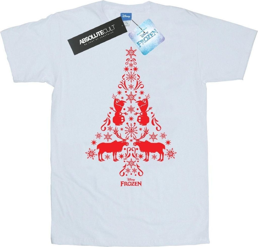 Disney - "Frozen" T-Shirt für Damen BI24687 (XXL) (Weiß)