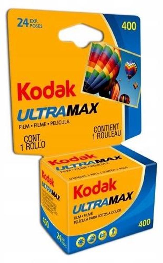 24x Film Klisza Kolorowa Negatyw KODAK Ultramax Zdjęcie produktu 