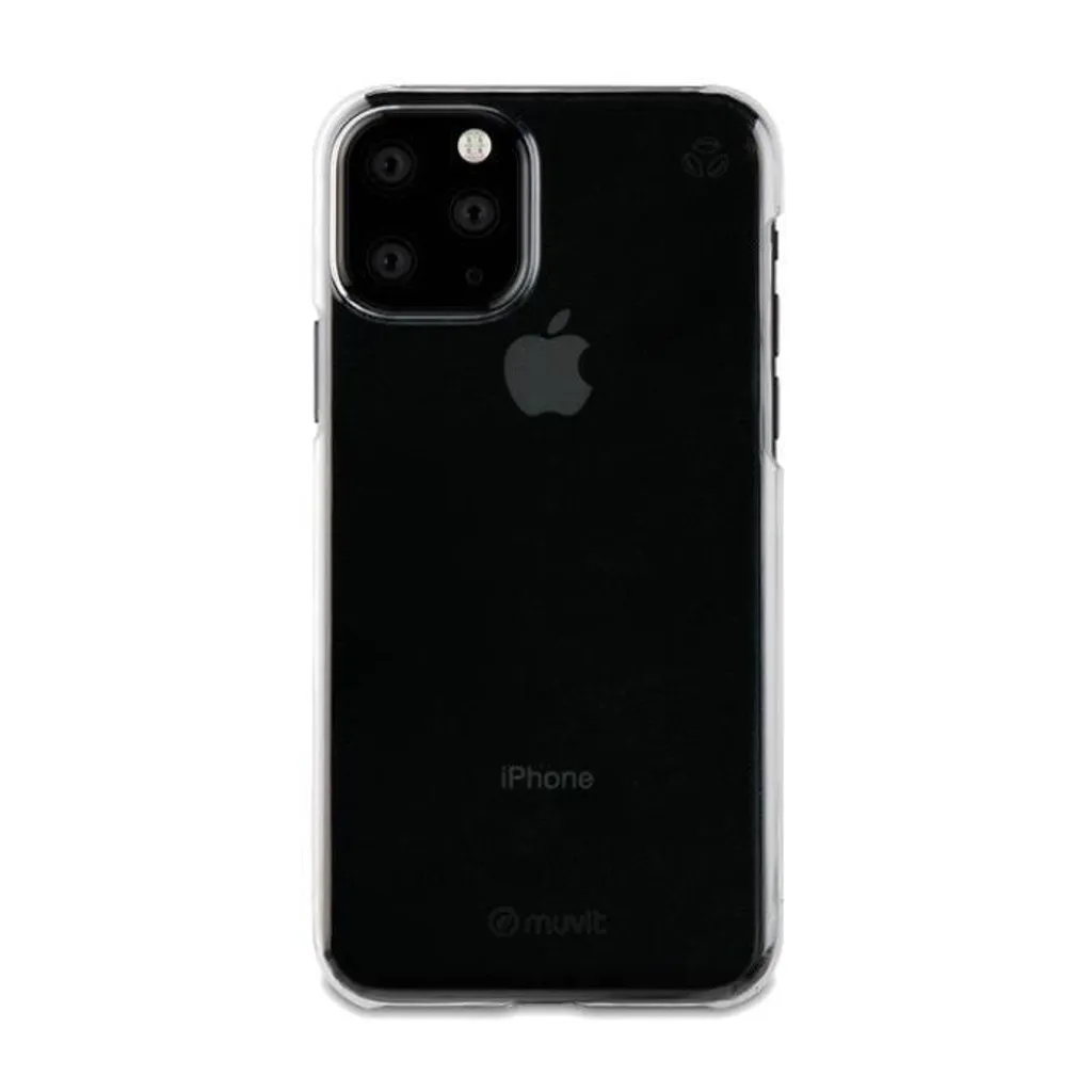 Muvit Recycletek Coque iPhone 11 Pro Max Transparente 100% Recyclée