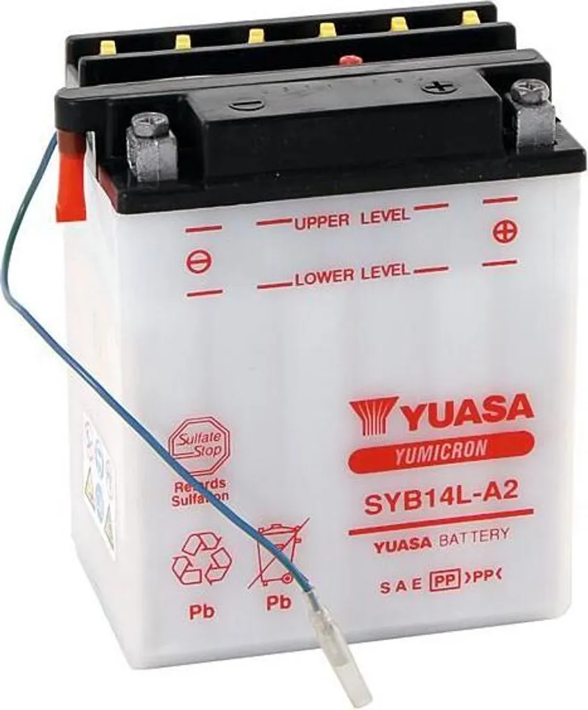 Solution Panne Démarrage : Batterie Yuasa SYB14L-A2 Haute Performance