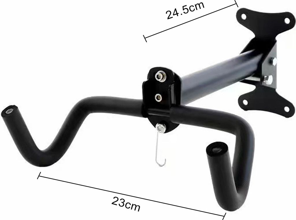 Wandhalterung MTB Fahrradaufbewahrungshaken Garagenwandaufhänger für Helm Legierung Klappparkständer Garagenwand Fahrradständerhaken für Unive...