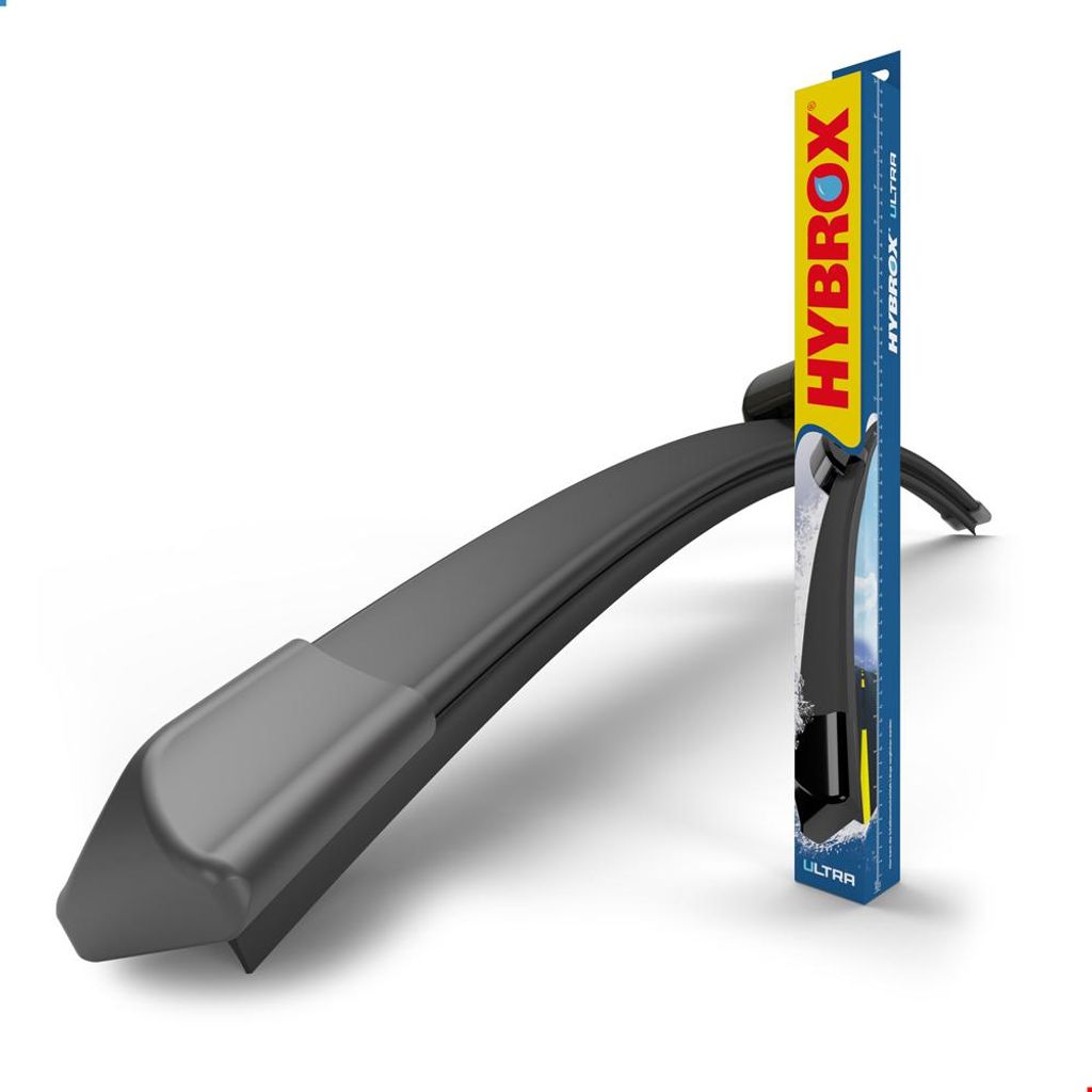 HYBROX FRONT Scheibenwischer kompatibel mit Jaguar - XJ (1986 - 2003)