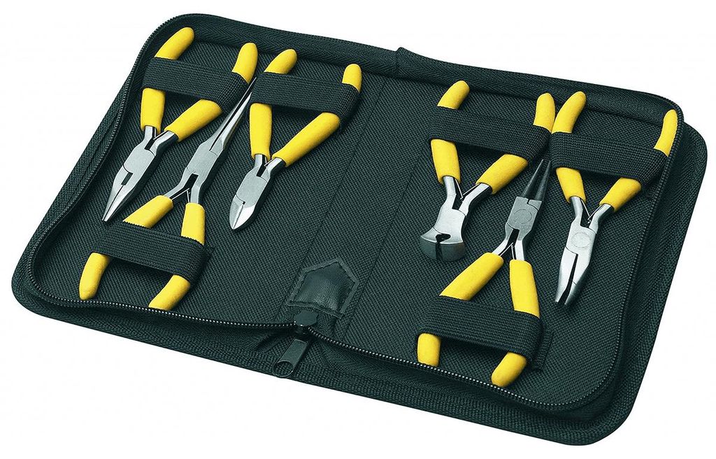 Pebaro Zangen-Set Schmuck basteln 6-teilig im Etui - Produktbild 