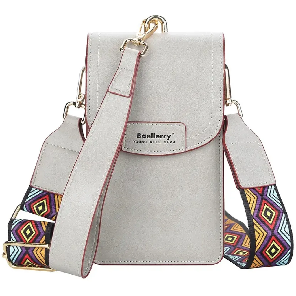 Fini le Désordre ! Sac à Main Baellerry Gris YO-25537 Ultra Organisé