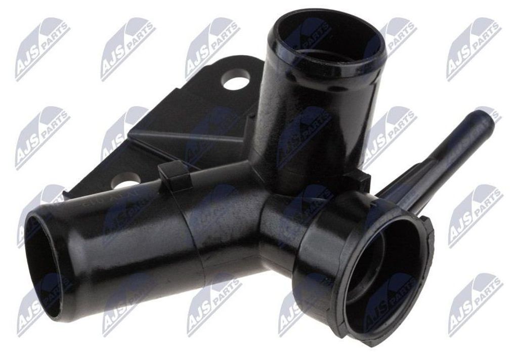 NTY CTM-TY-012 Kühlmittelflansch für TOYOTA Yaris Schrägheck (P1) Wasserflansch