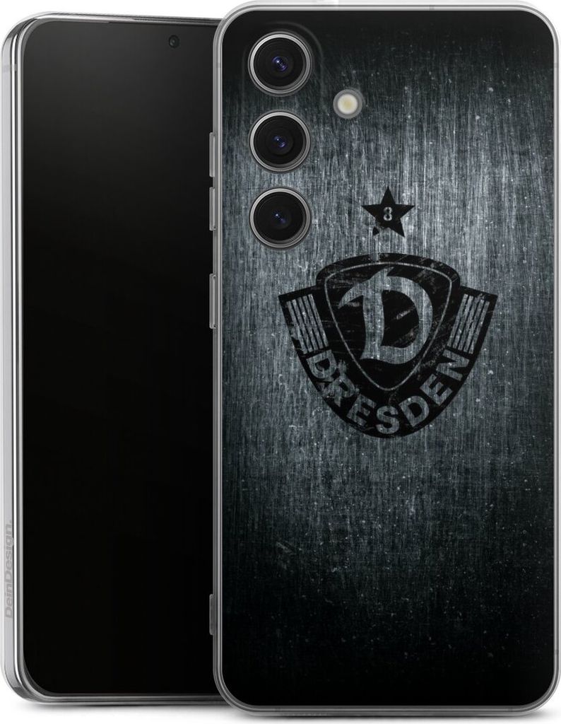 DeinDesign Handyhülle für Samsung Galaxy S25 Silikon Hülle Case Smartphone Schutzhülle Offizielles Lizenzprodukt SG Dynamo Dresden Vintage